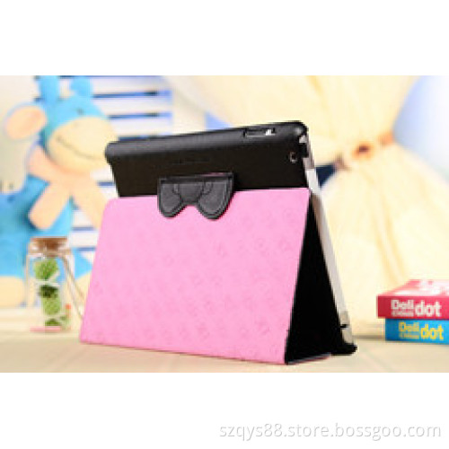 High quality Attractive Case for ipad mini with stand Hello Kitty Print Smart Cover